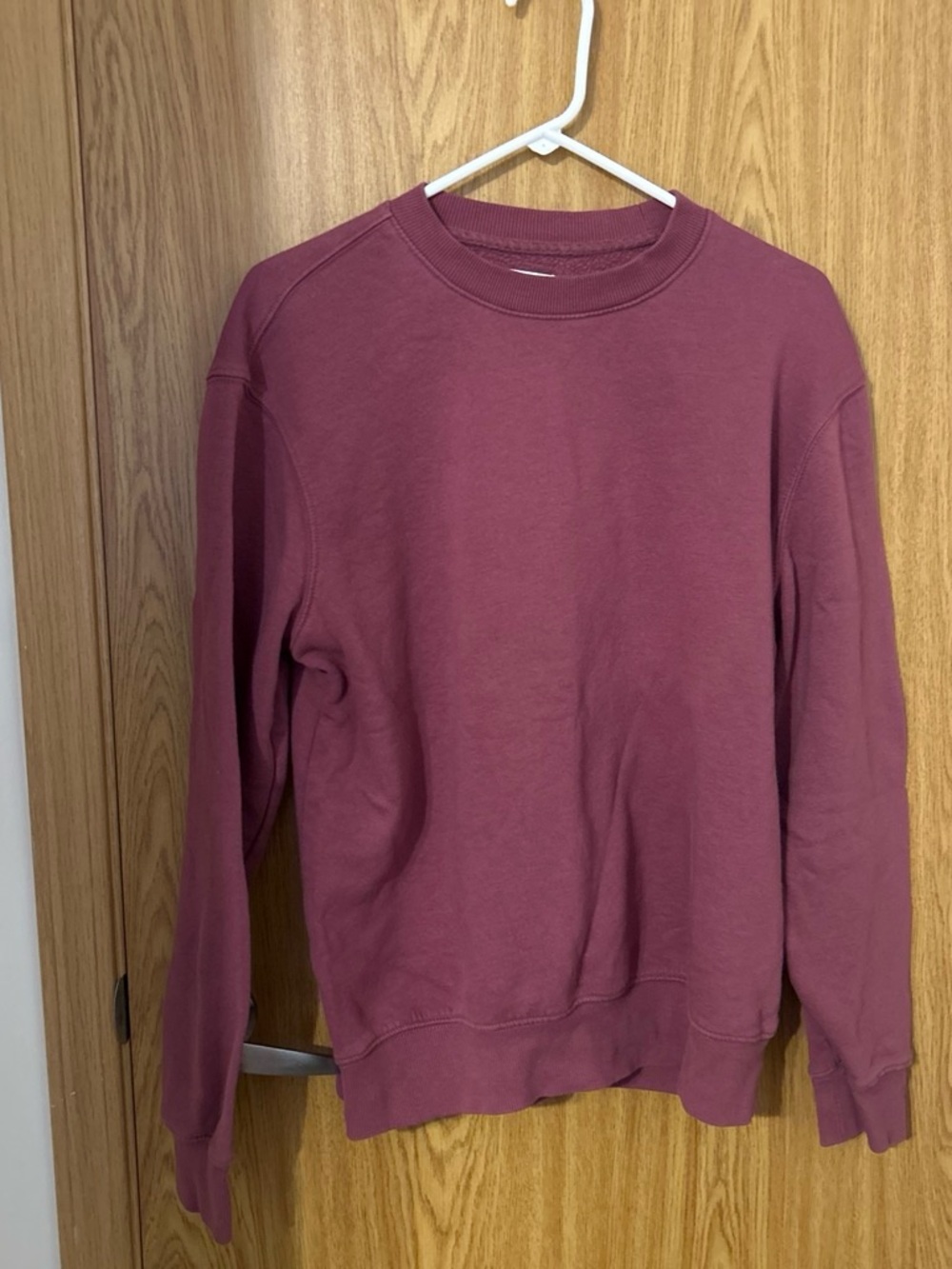 Goodfellow & Co Maroon Crewneck Sweatshirt